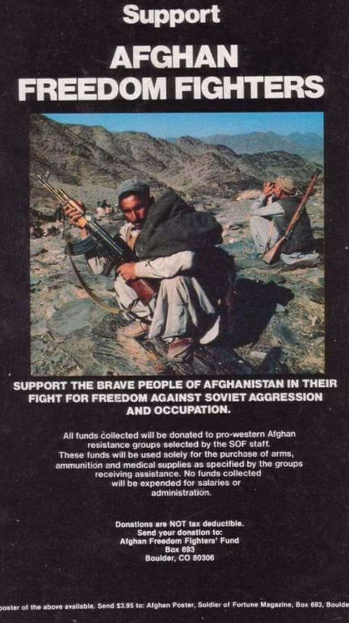 High Quality Afghan freedom fighters Blank Meme Template