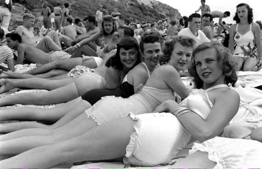 High Quality Spring break in California 1947 Blank Meme Template