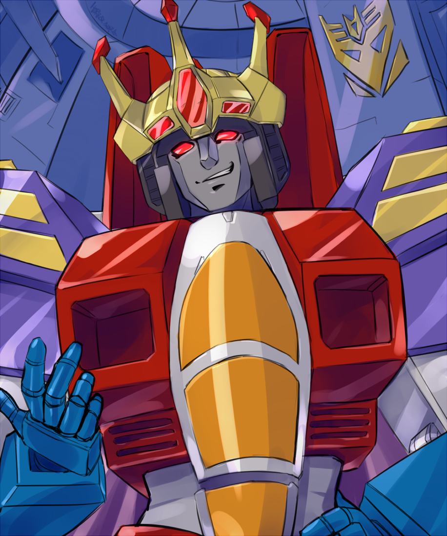 King Starscream Blank Meme Template