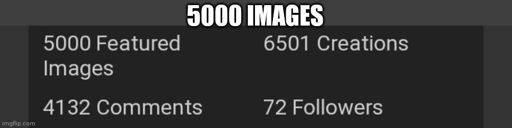 5000 IMAGES | made w/ Imgflip meme maker