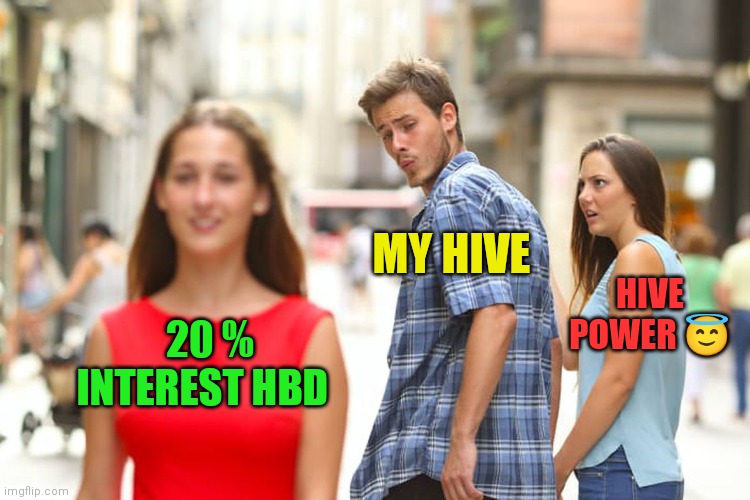 The 20 % interest | MY HIVE; HIVE POWER 😇; 20 % INTEREST HBD | image tagged in hive,hbd,crypto,meme,powerup,funny memes | made w/ Imgflip meme maker