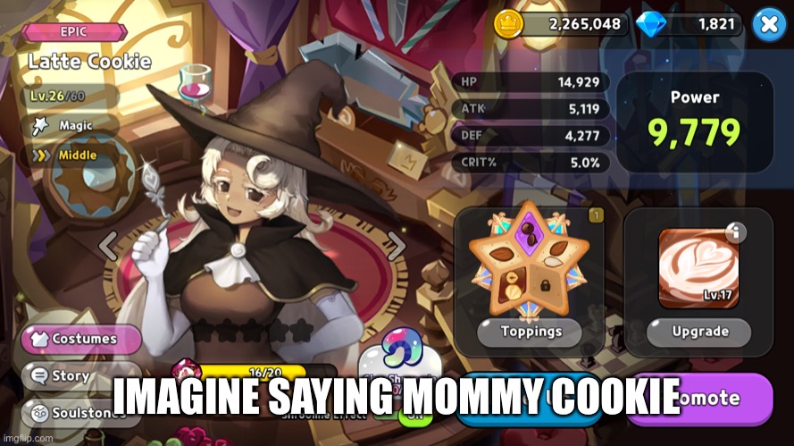 IMAGINE SAYING MOMMY COOKIE | made w/ Imgflip meme maker