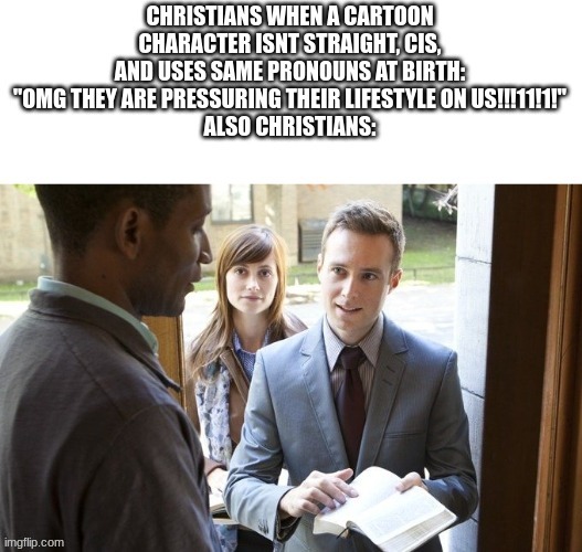 ((most christians are cool tho :) | image tagged in ea sports | made w/ Imgflip meme maker