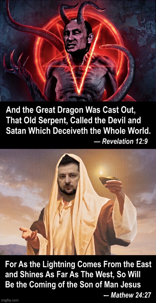 Ukraine Russian War Religious meme | image tagged in ukraine russian war religious meme | made w/ Imgflip meme maker