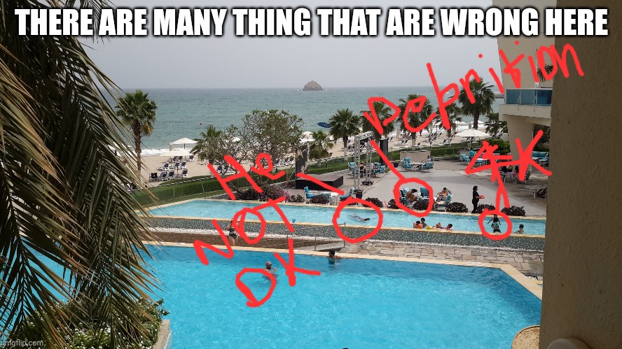 My vacay gone funny | THERE ARE MANY THING THAT ARE WRONG HERE | image tagged in lol so funny,very funny,its always sunny in philidelphia | made w/ Imgflip meme maker