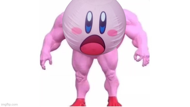 cursed kirby | image tagged in cursed kirby | made w/ Imgflip meme maker