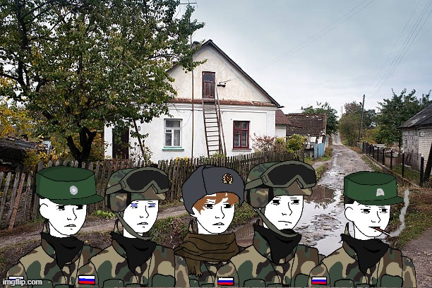 Ukrainian Village | image tagged in ukrainian village | made w/ Imgflip meme maker