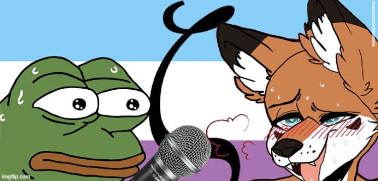 pepe interviews a zoophile | image tagged in pepe interviews a zoophile | made w/ Imgflip meme maker