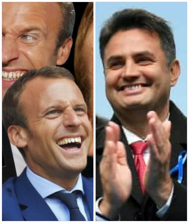 High Quality Emmanuel Macron Blank Meme Template