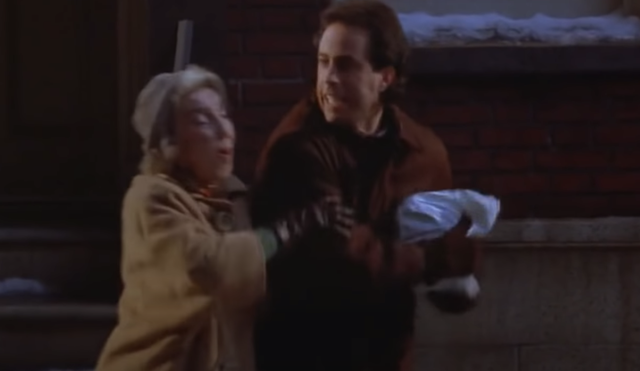 Jerry Seinfeld steals marble rye Blank Meme Template
