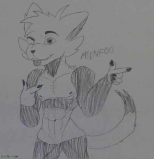 Male Mienfoo (Requested by SussyCinderace_hehe) | image tagged in furry,art,request,blep | made w/ Imgflip meme maker