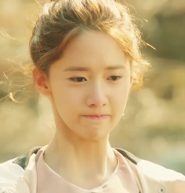 Sad girl from k-drama Blank Meme Template