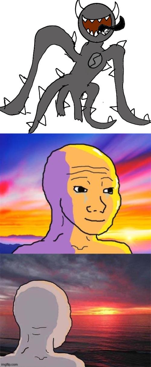 image tagged in spike,wojak nostalgia | made w/ Imgflip meme maker