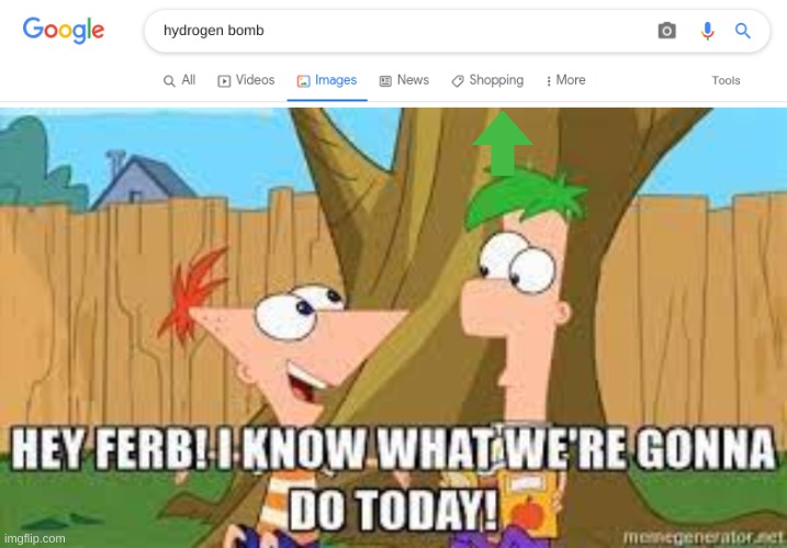 image tagged in hey ferb i know what we're gonna do today | made w/ Imgflip meme maker