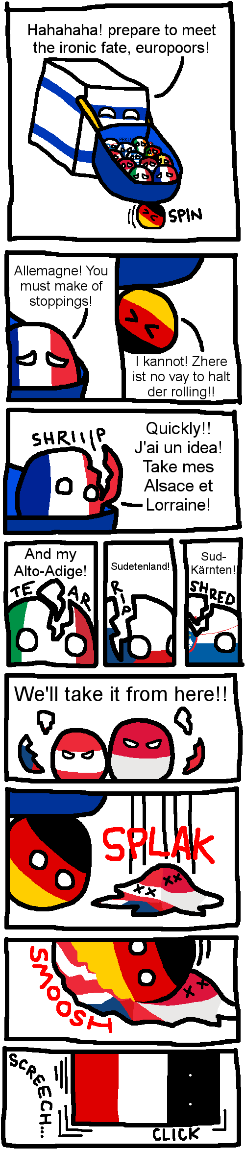 again again another countryballs comic Blank Meme Template