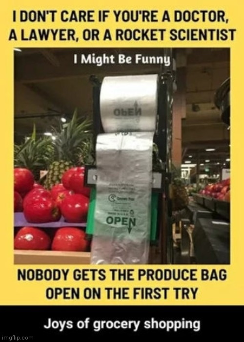 Very unconvenient | image tagged in pkastic,bada,shopping,groceries | made w/ Imgflip meme maker