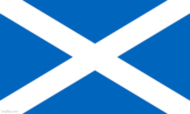 Scottish flag | image tagged in scottish flag | made w/ Imgflip meme maker