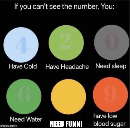 If you can’t see the number | NEED FUNNI | image tagged in if you can t see the number | made w/ Imgflip meme maker