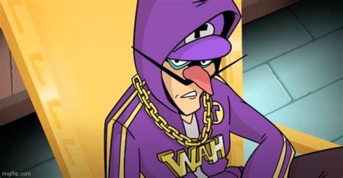 Rapper Waluigi | image tagged in rapper waluigi | made w/ Imgflip meme maker