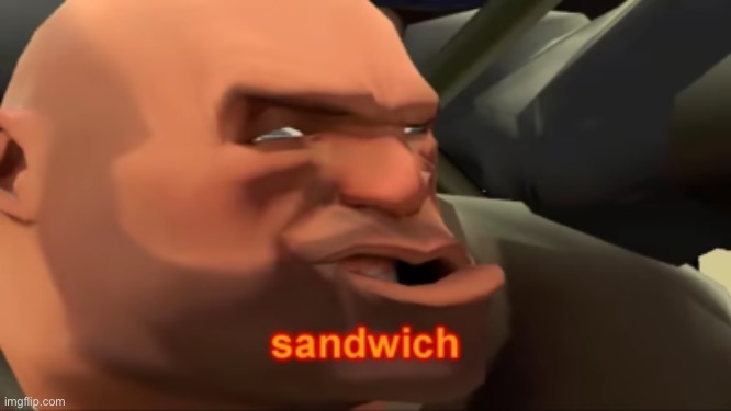 Heavy Sandwich | image tagged in heavy sandwich | made w/ Imgflip meme maker