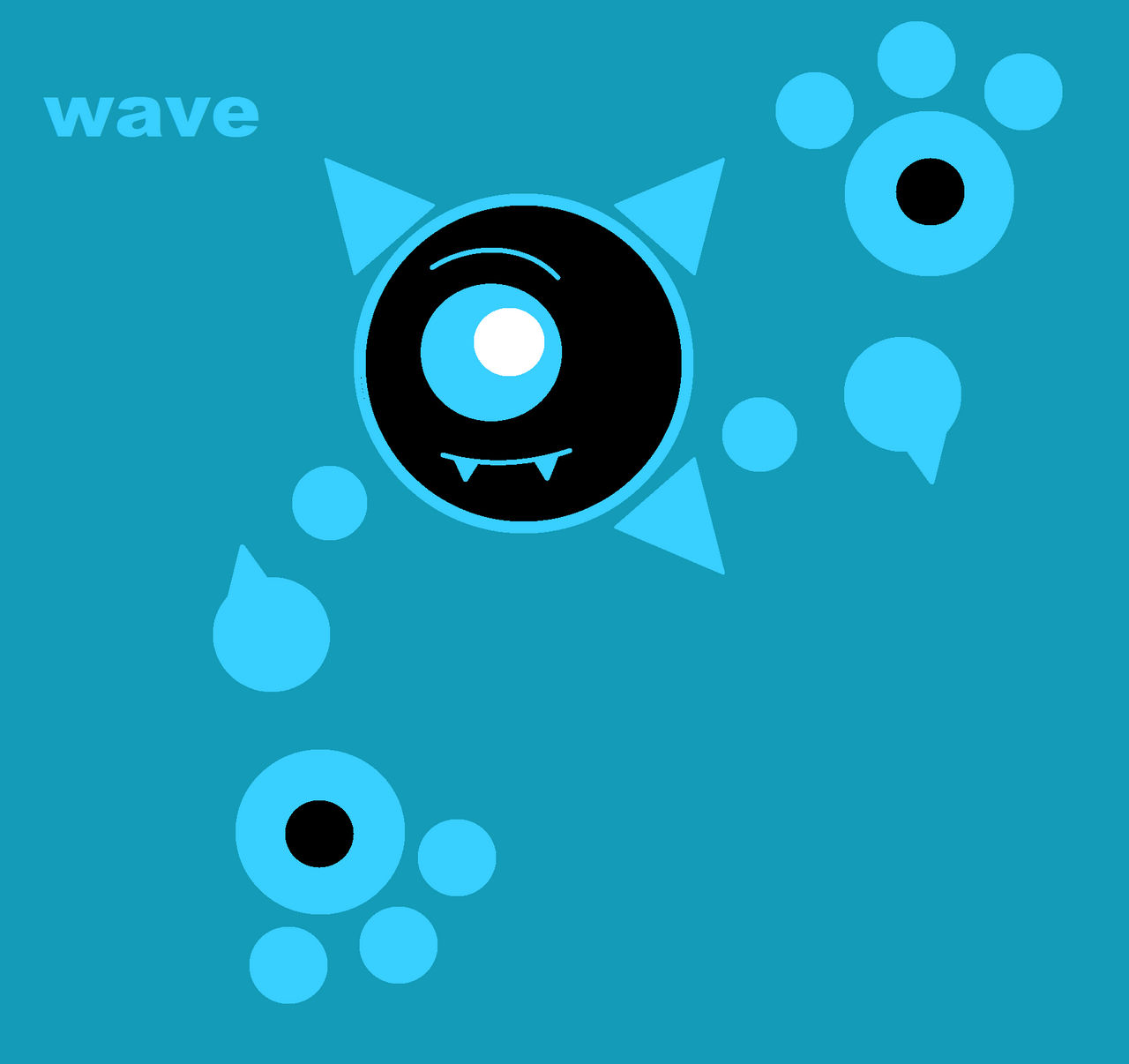 wave Blank Meme Template