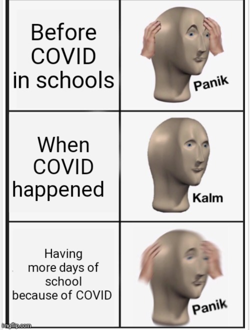 COVID 19 be like | image tagged in covid-19,school meme,facts | made w/ Imgflip meme maker