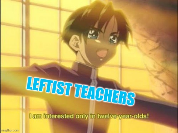 The Reason Why Leftist Want To Groom Children | LEFTIST TEACHERS | image tagged in true story,leftists,teachers,groom,children | made w/ Imgflip meme maker