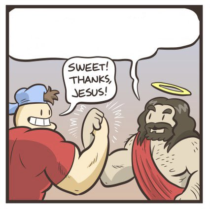 Thanks Jesus Blank Meme Template