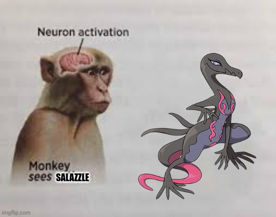 Don't judge my tastes in women | SALAZZLE | image tagged in monke | made w/ Imgflip meme maker