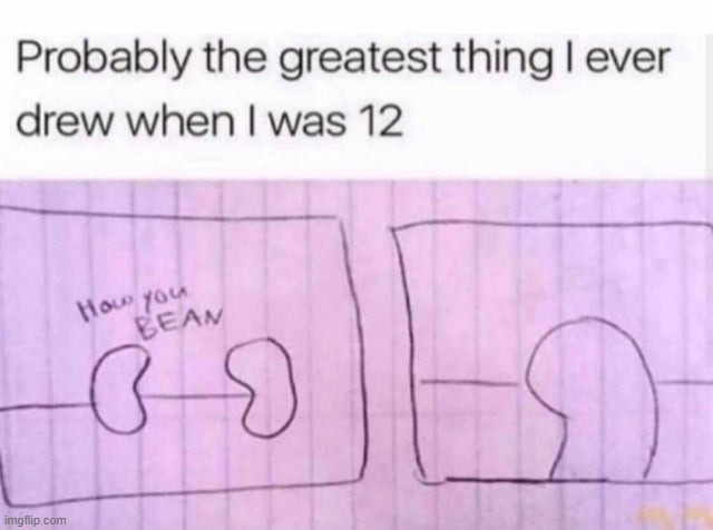 bean | made w/ Imgflip meme maker