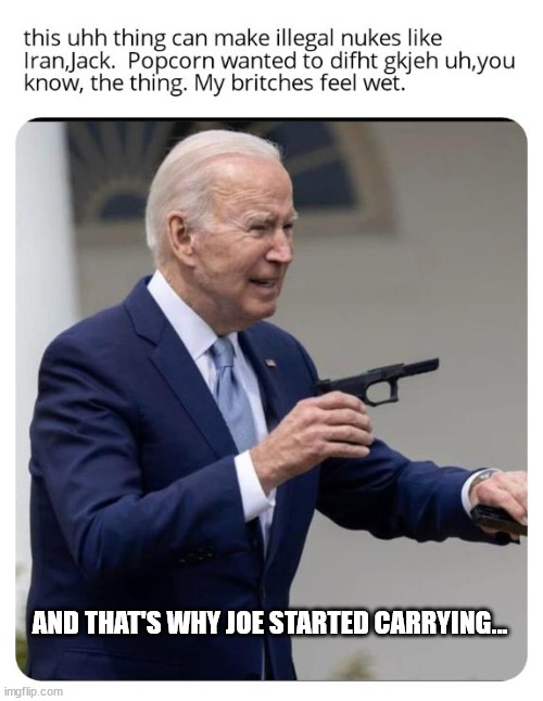 AND THAT'S WHY JOE STARTED CARRYING... | made w/ Imgflip meme maker