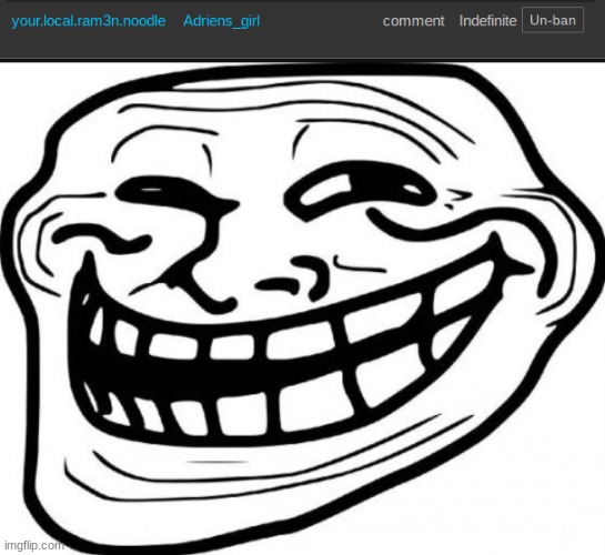 image tagged in memes,troll face | made w/ Imgflip meme maker