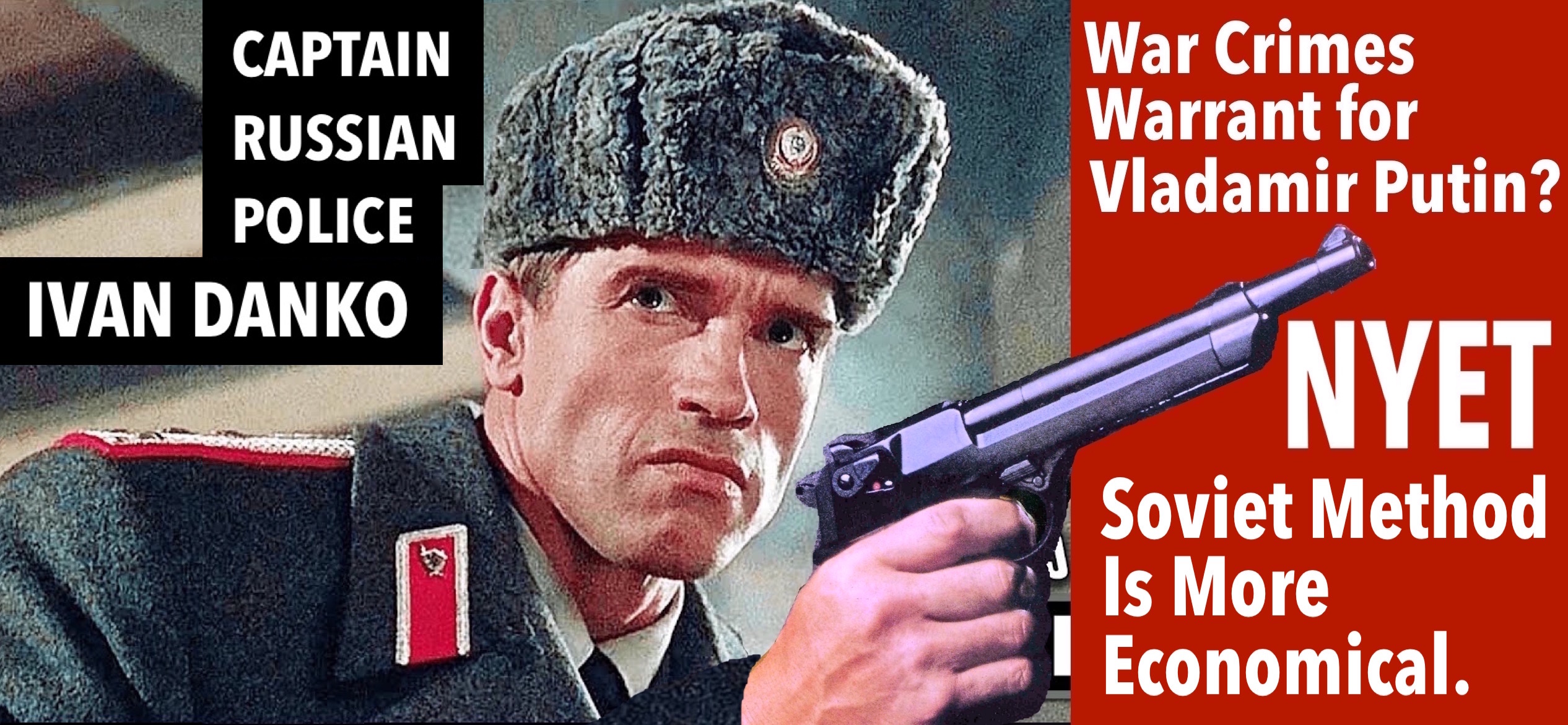 High Quality War Crimes Warrant for Vladamir Putin meme Blank Meme Template