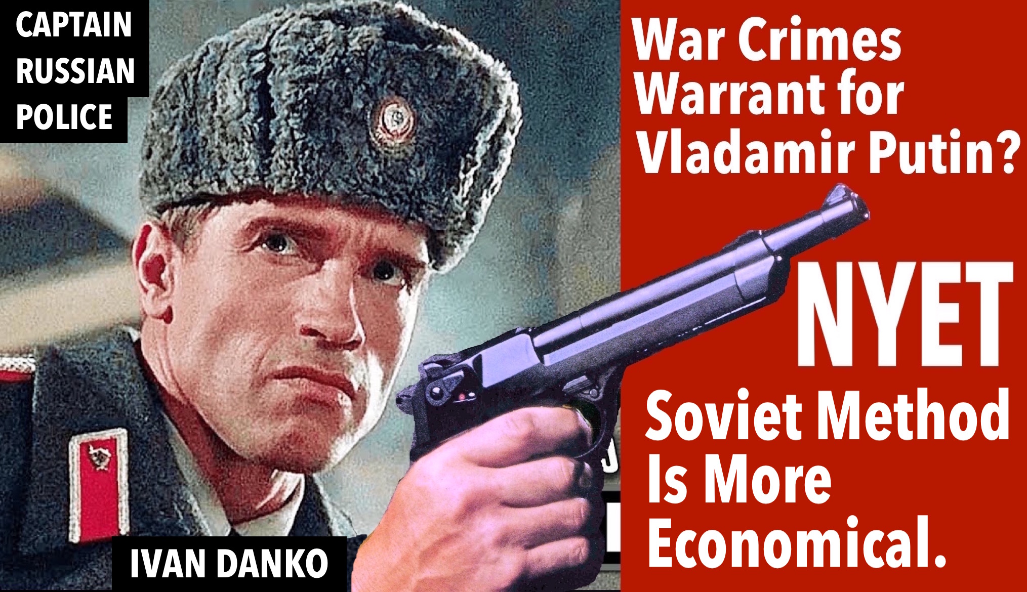 War Crimes Warrant for Vladamir Putin meme Blank Meme Template