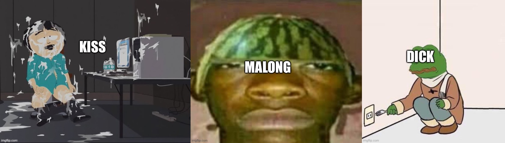 KISS MALONG DICK | made w/ Imgflip meme maker