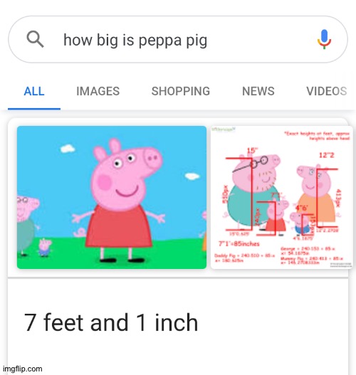 Big Peppa Pig | image tagged in big peppa pig | made w/ Imgflip meme maker