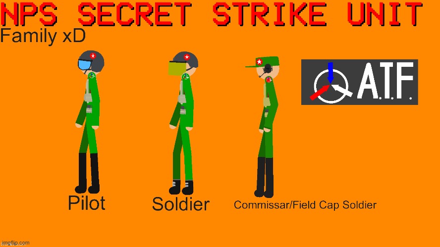 NPS Secret Strike Unit but remastered | image tagged in e | made w/ Imgflip meme maker