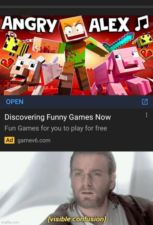 Funny game | image tagged in visible confusion | made w/ Imgflip meme maker