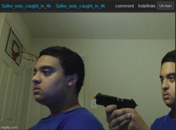 image tagged in trust nobody not even yourself | made w/ Imgflip meme maker