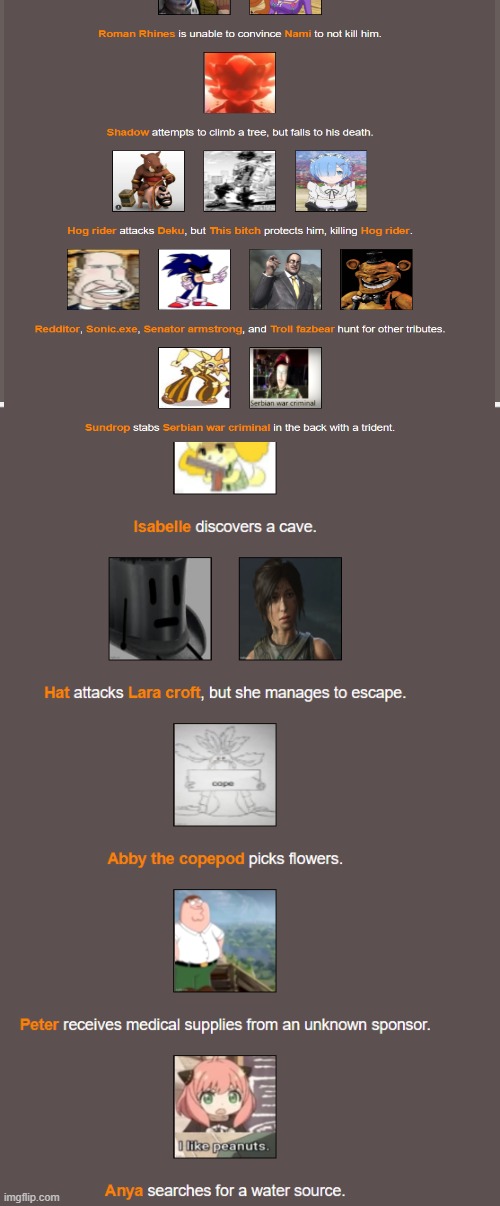Finally, my hats doing something! How is This bitch still alive? Anf wow, right of the bat,the day begins and nami kills someone | image tagged in e | made w/ Imgflip meme maker