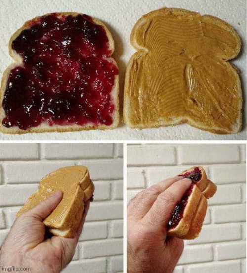 Peanut Butter Jelly - You're doing it wrong | image tagged in peanut butter jelly - you're doing it wrong | made w/ Imgflip meme maker