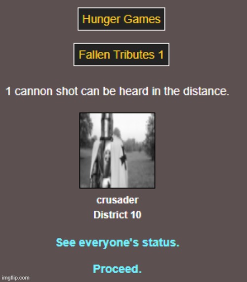 Fallen Tributes 1 | made w/ Imgflip meme maker