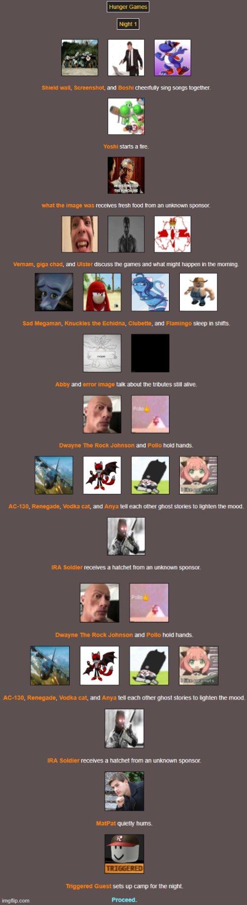 Night 1 | made w/ Imgflip meme maker