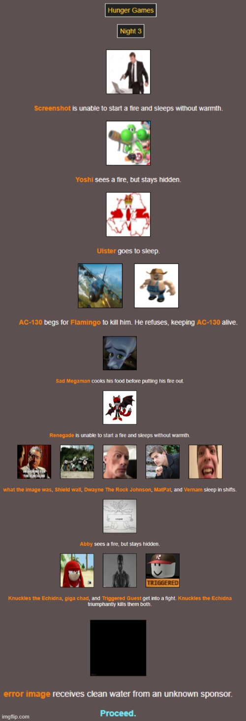 Night 3 | made w/ Imgflip meme maker