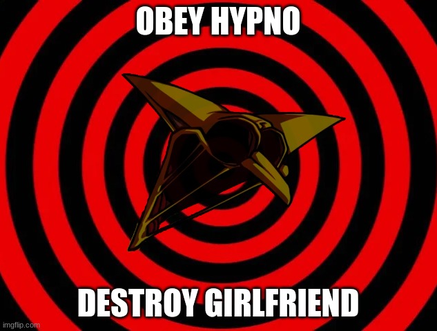 OBEY HYPNO; DESTROY GIRLFRIEND | image tagged in wario,mind control,commercials,mario,fnf,friday night funkin | made w/ Imgflip meme maker