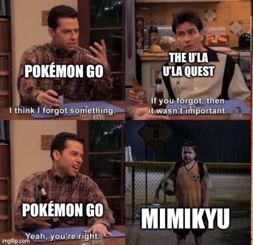 From now on, every review we make of Pokémon Go must demand Mimikyu and Mareanie!!! | made w/ Imgflip meme maker