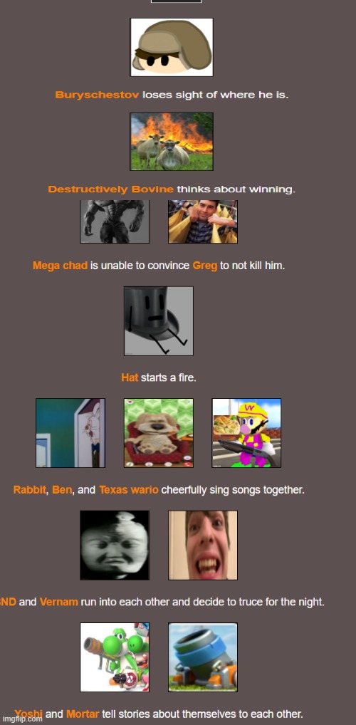 NOOOOO MEGA CHAD! HOW??? GREG IS TOO GOOD! ITS GONNA BE HAT VS GREG AT THE END | image tagged in e | made w/ Imgflip meme maker