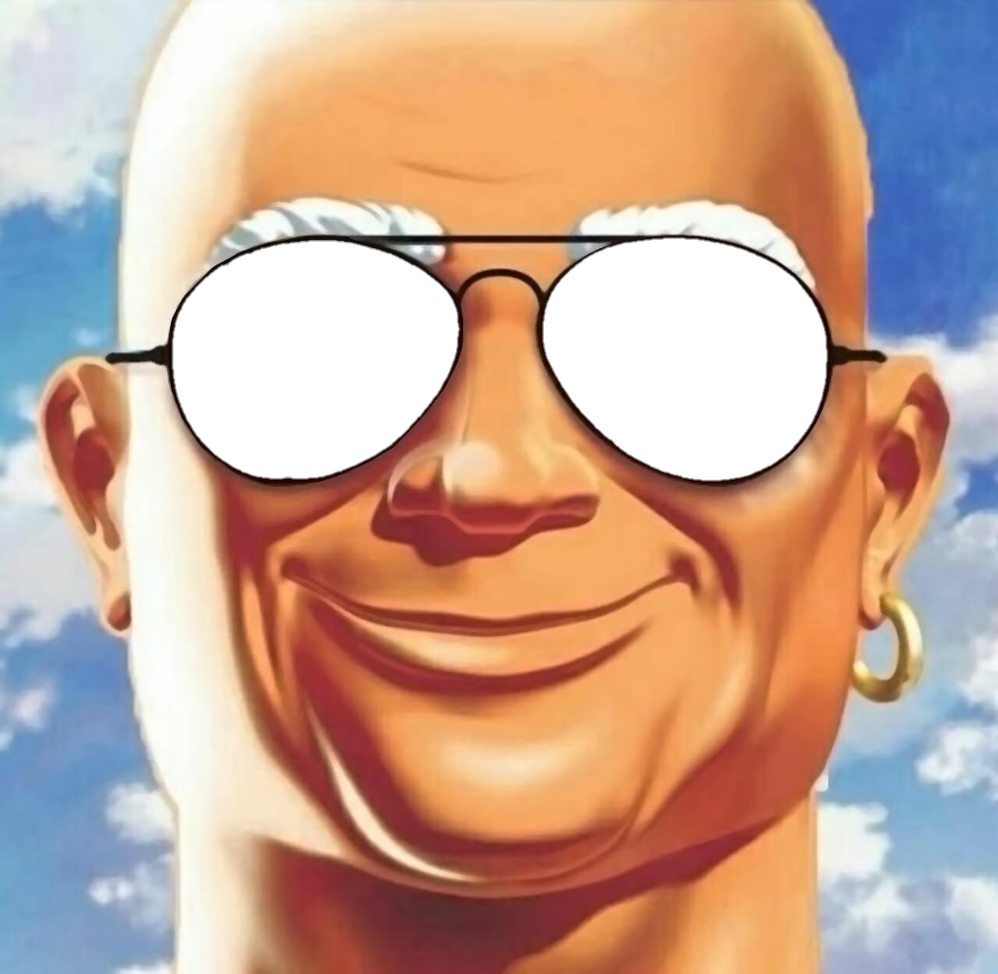 High Quality Mr clean sunglasses blank Blank Meme Template