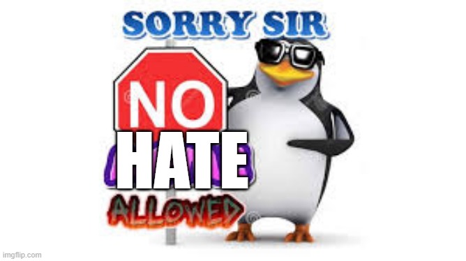 NO Anime Allowed | HATE | image tagged in no anime allowed | made w/ Imgflip meme maker