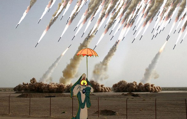 Missile storm Blank Meme Template